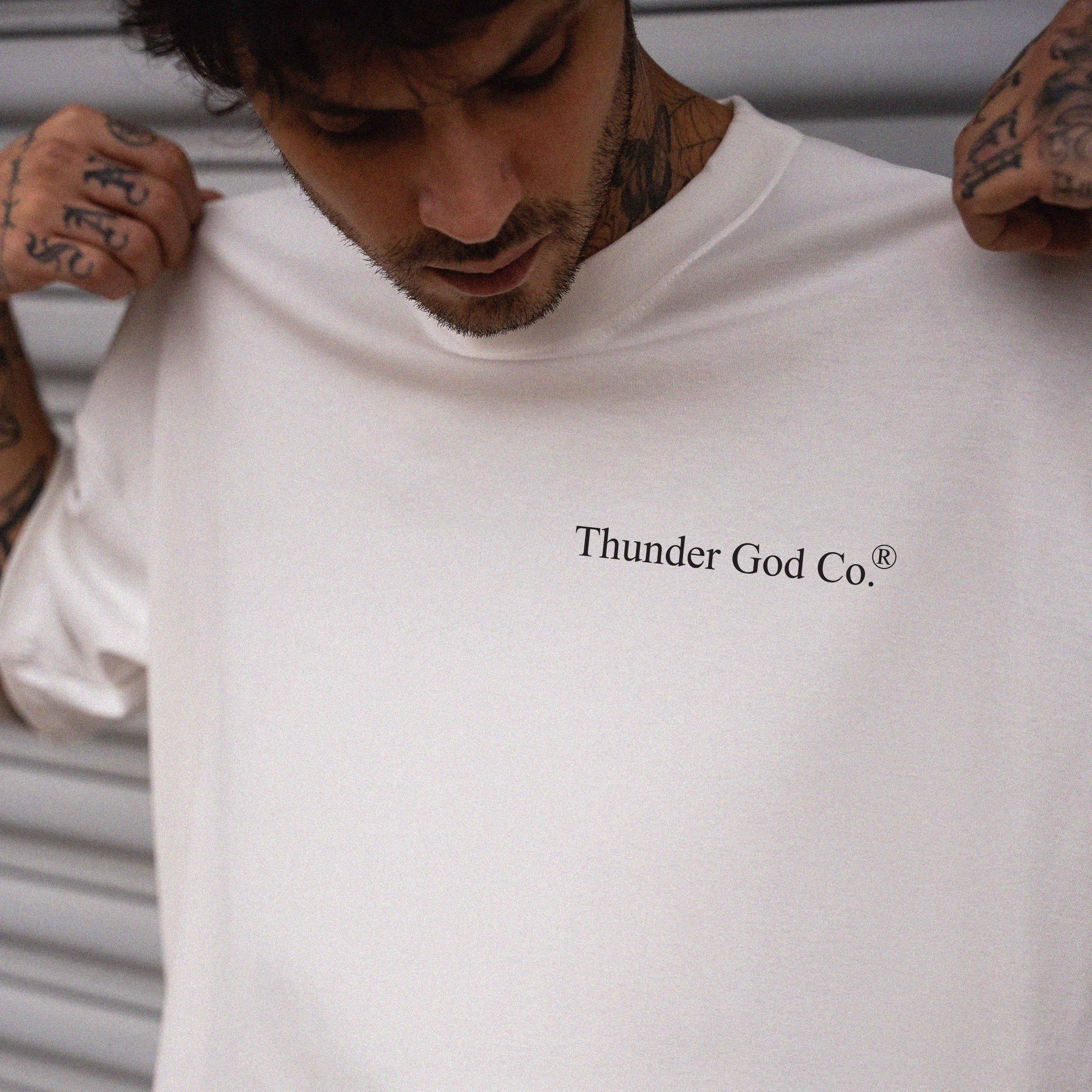 Camiseta Oversized Vintage Off-White Basic