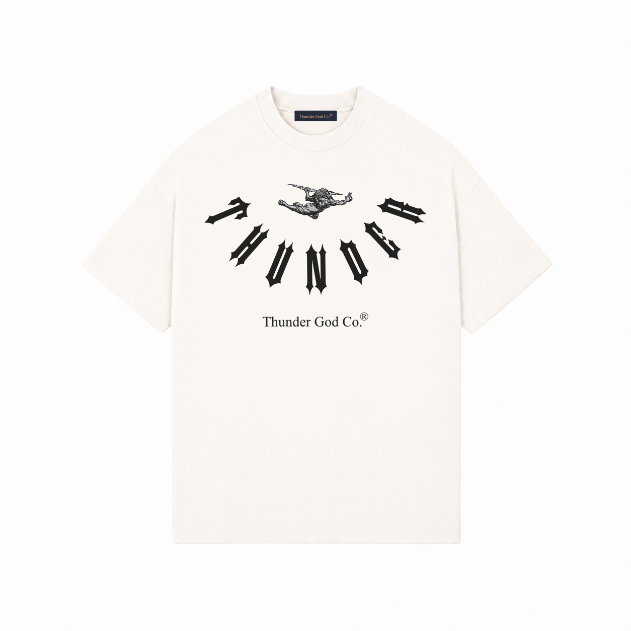 Camiseta Oversized Off-White Curve Inverted