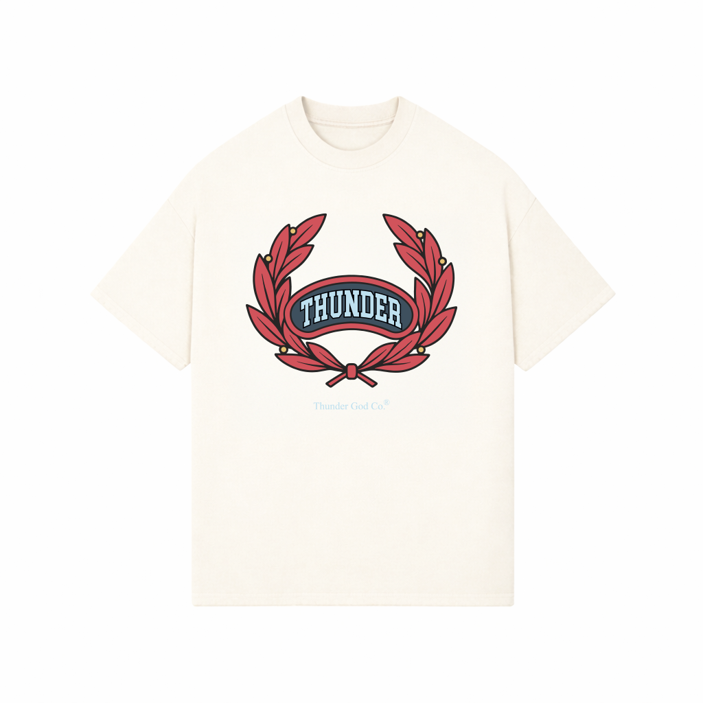 Camiseta Oversized Vintage Off-White Louros Red