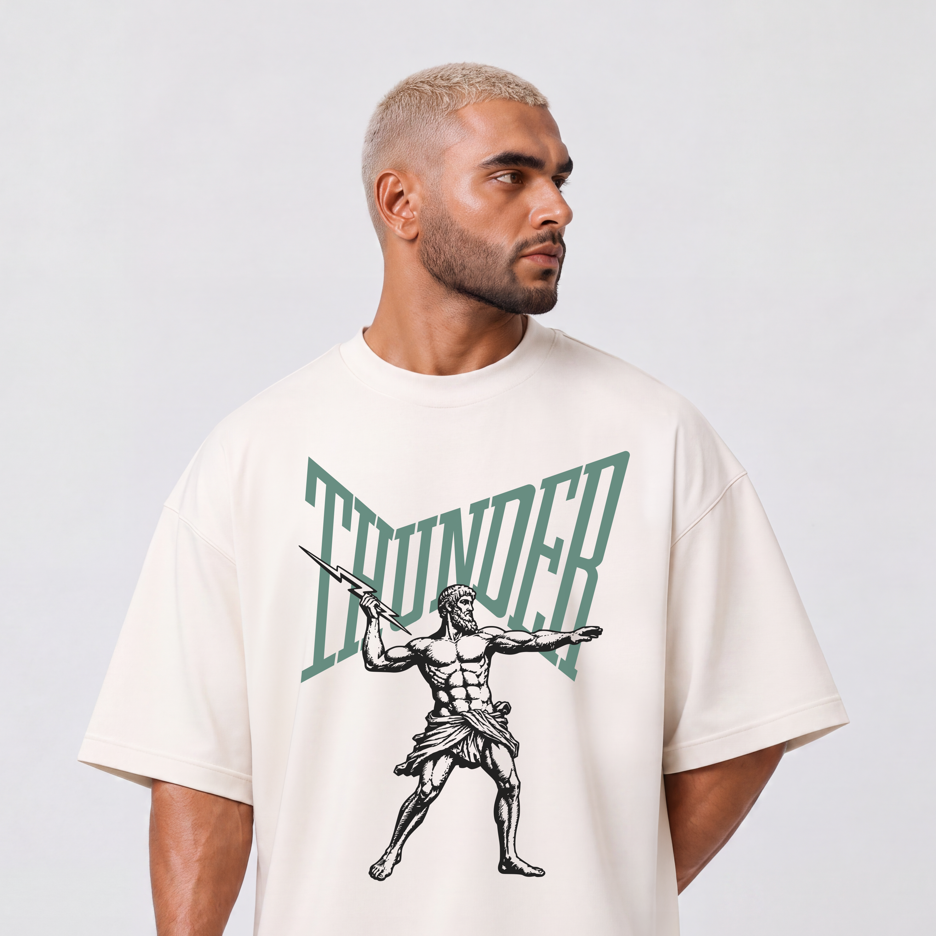Camiseta Oversized Off-White Zeus de Artemísio