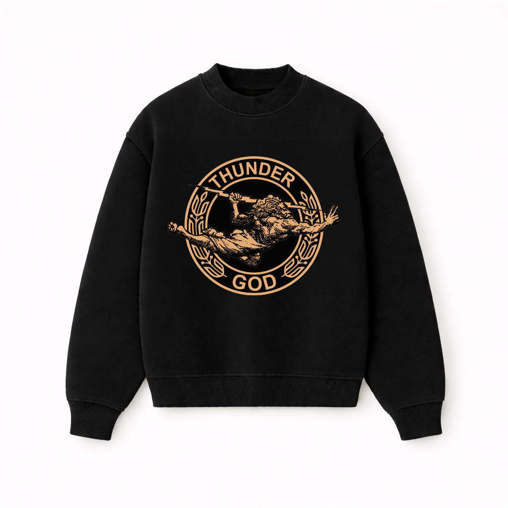 Casaco de Moletom Oversized Felpado Preto Motor Division