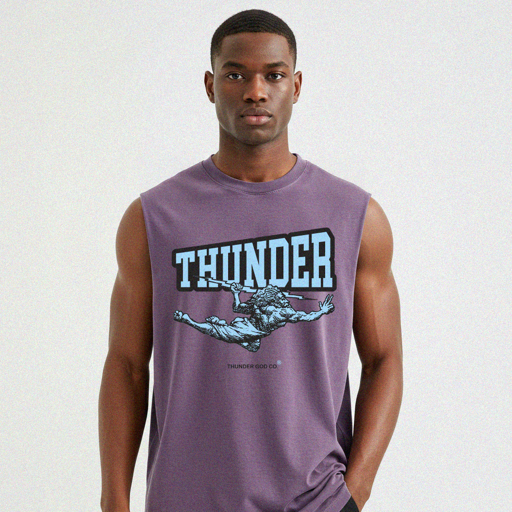 Regata Oversized Vintage Roxa Thunder God Co.