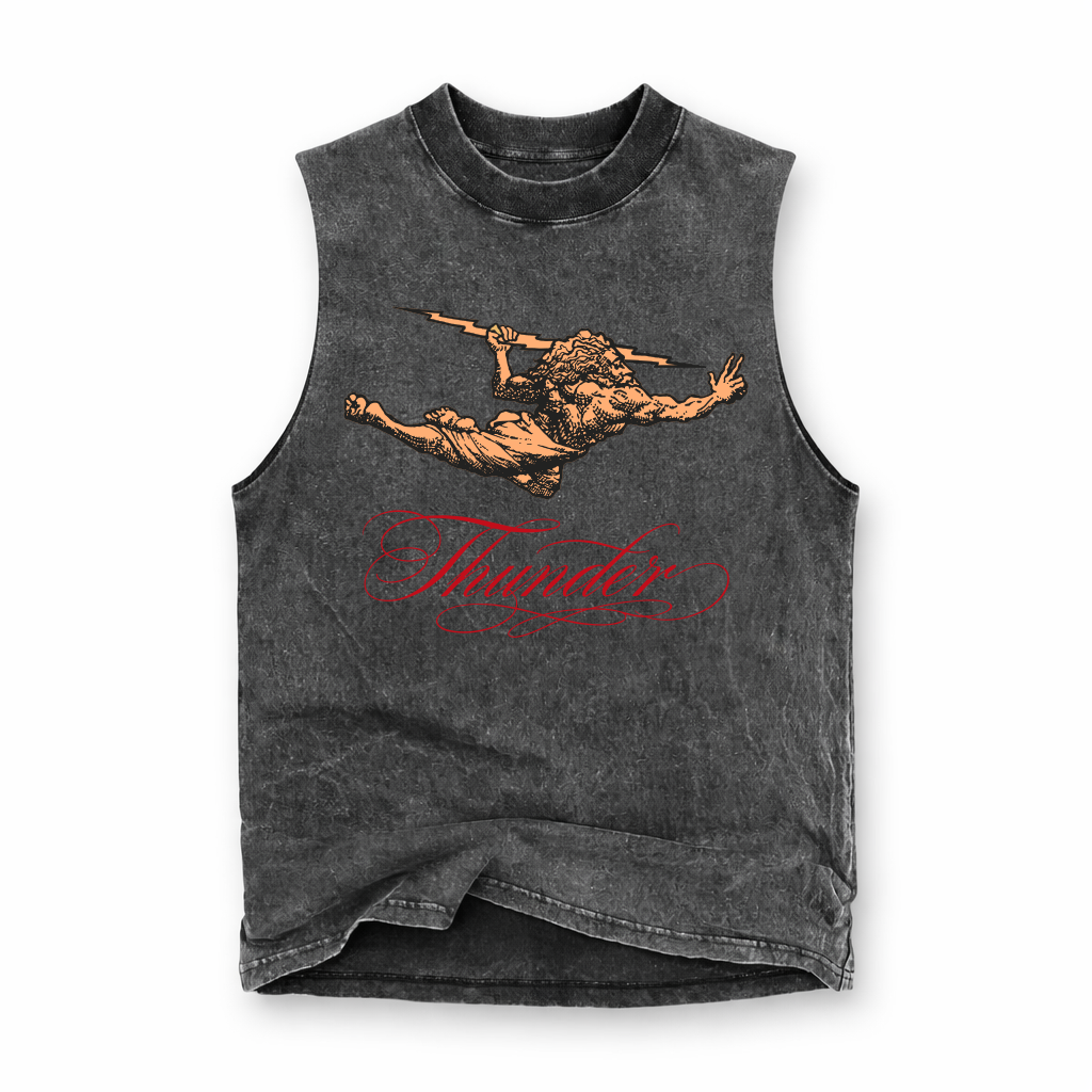 Regata Oversized Marmorizada Thunder Cursive