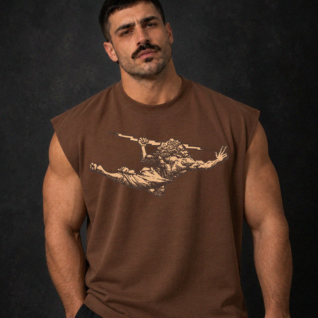 Regata Oversized Marrom Zeus