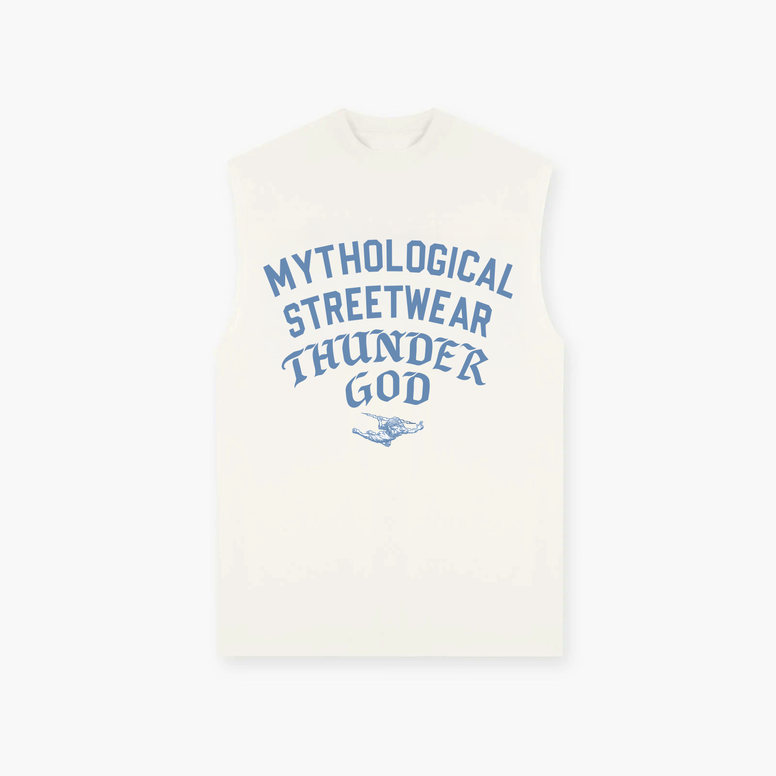 Regata Oversized Vintage Off-White Mythological Streetwear
